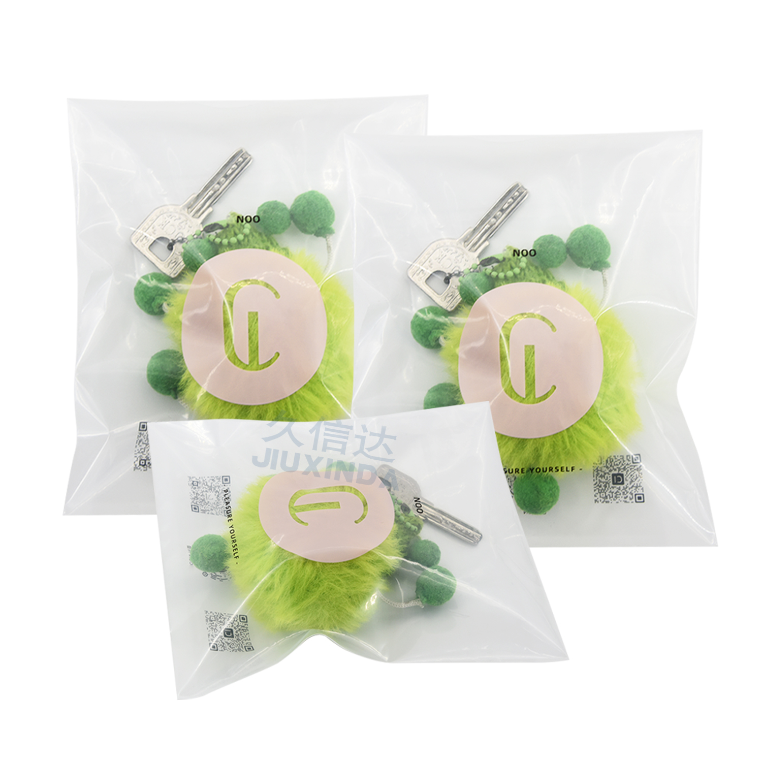 可回收環保鑰匙扣包裝袋定制(圖6) 可回收環保鑰匙扣包裝袋定制(圖6)